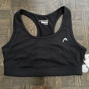 BNWT Head Medium-Impact Sports Bra - S, black